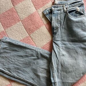 Abercrombie & Fitch Light Wash Denim Jeans